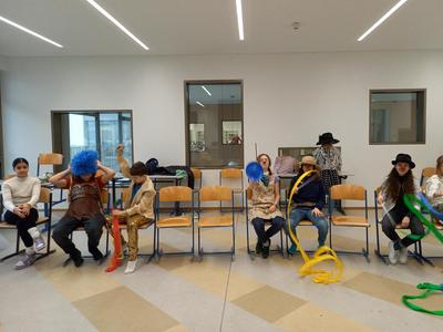 Clownworkshop im Klassenzimmer