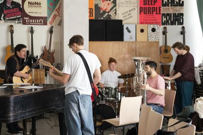 Workshop mit Musikern von The Erlkings