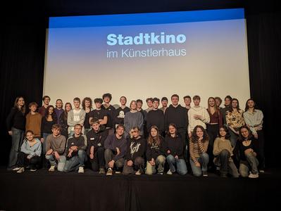 Gruppenfoto im Stadtkino